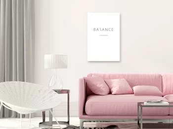Obraz - Balance (1-częściowy) pionowy