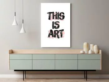 Obraz - This Is Art (1-częściowy) pionowy