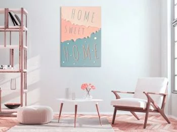 Obraz - Napisy: Home Sweet Home (1-częściowy) pionowy - obrazek 2