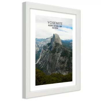 Obraz w ramie, Skała w Parku Narodowym Yosemite - obrazek 2