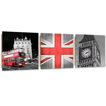 Zestaw obrazów Deco Panel, Wspomnienie z Londynu - obrazek 2