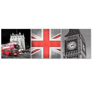Zestaw obrazów Deco Panel, Wspomnienie z Londynu - obrazek 3