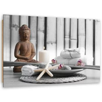 Obraz Deco Panel, Budda ze świeczką - obrazek 2