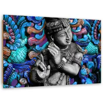 Obraz Deco Panel, Budda na mozaikowym tle - obrazek 2