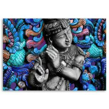 Obraz Deco Panel, Budda na mozaikowym tle - obrazek 3