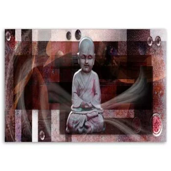Obraz Deco Panel, Budda z figurami geometrycznymi - obrazek 3