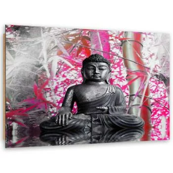 Obraz Deco Panel, Budda i bambusy - obrazek 2