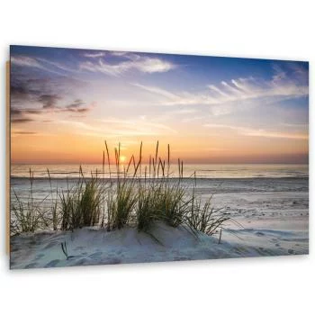 Obraz Deco Panel, Zachodzące słońce na plaży - obrazek 2