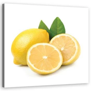 Obraz na płótnie, Owoce cytryna - obrazek 2