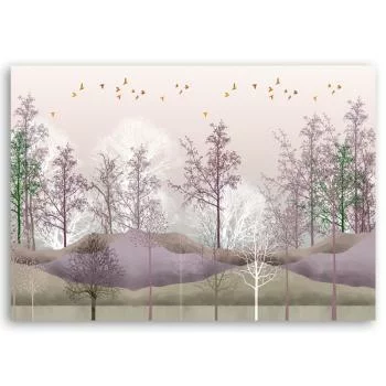 Obraz Deco Panel, Ptaki nad lasem - obrazek 3