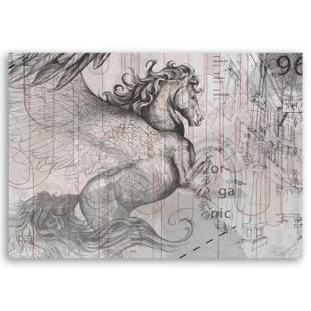Obraz Deco Panel, Pegaz koń abstrakcja - obrazek 3