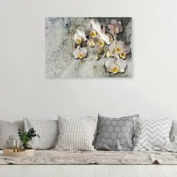 Obraz Deco Panel, Słoneczne orchidee kwiaty
