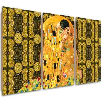 Obraz trzyczęściowy Deco Panel, Spełnienie Kobieta Abstrakcja - obrazek 2