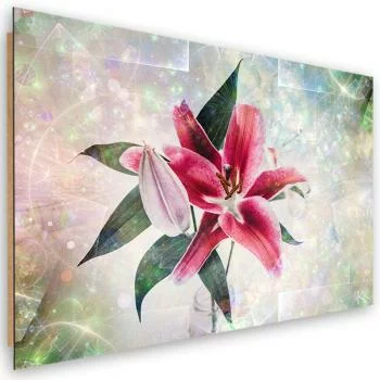 Obraz Deco Panel, Różowa lilia - obrazek 2