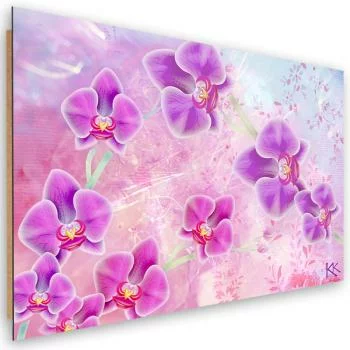 Obraz Deco Panel, Orchidea Kwiaty Abstrakcja - obrazek 2