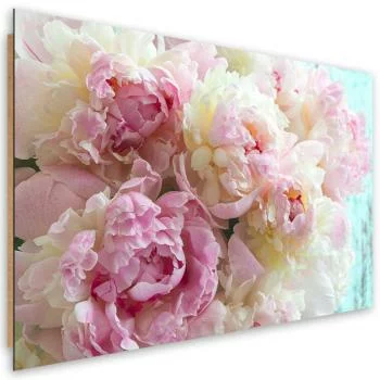Obraz Deco Panel, Różowe kwiaty piwonii - obrazek 2