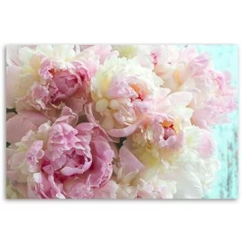 Obraz Deco Panel, Różowe kwiaty piwonii - obrazek 3