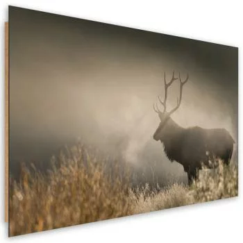 Obraz Deco Panel, Jeleń we mgle natura - obrazek 2