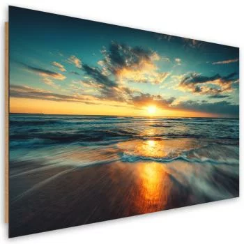 Obraz Deco Panel, Morze Zachód słońca Plaża - obrazek 2