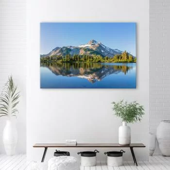 Obraz Deco Panel, Las Góry Jezioro krajobraz