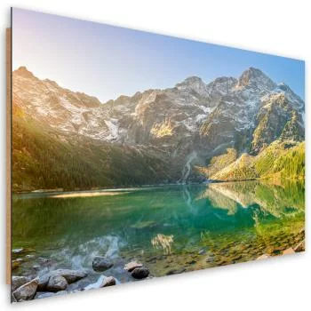Obraz Deco Panel, Jezioro w górach - obrazek 2