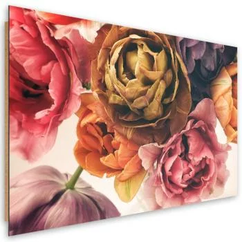 Obraz Deco Panel, Bukiet kolorowych kwiatów - obrazek 2