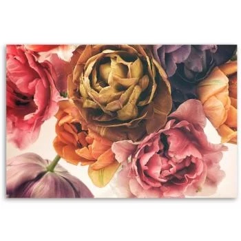 Obraz Deco Panel, Bukiet kolorowych kwiatów - obrazek 3