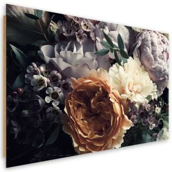 Obraz Deco Panel, Pastelowe Peonie Bukiet Kwiaty - obrazek 2