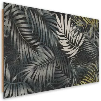 Obraz Deco Panel, Ciemne liście tropikalne natura - obrazek 2