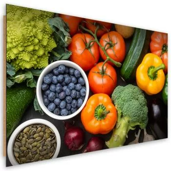 Obraz Deco Panel, Świeże warzywa i owoce - obrazek 2