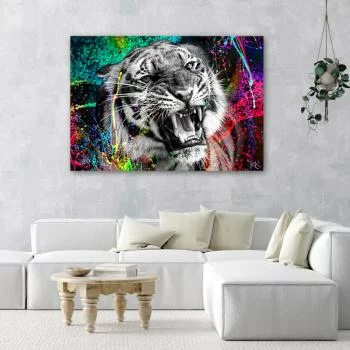 Obraz na płótnie,  Tygrys zwierze natura