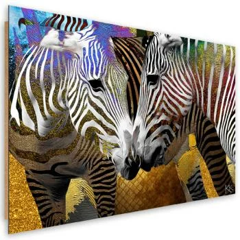 Obraz Deco Panel, Abstrakcyjne zebry zwierzęta - obrazek 2