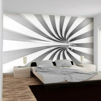 Fototapeta do sypialni 3D - zakręcony tunel