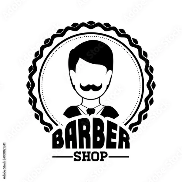 Fototapeta barber shop design 