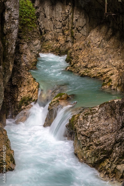 Fototapeta Leutaschklamm