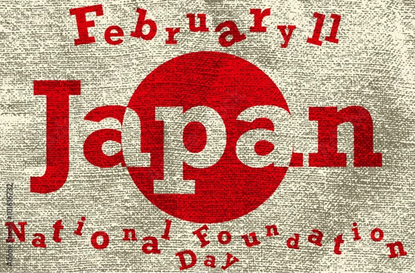 Fototapeta Japan foundation day