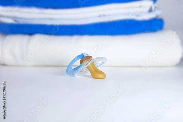 Fototapeta pacifier, blue,