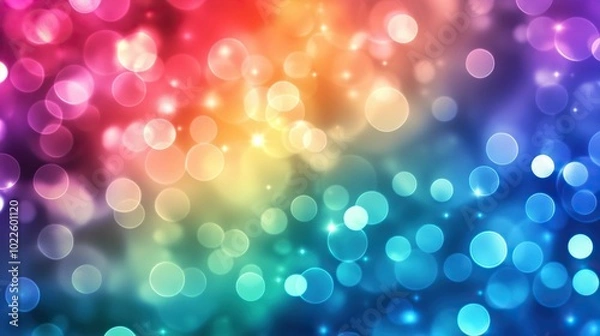 Obraz abstract rainbow background 