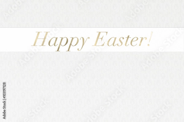 Fototapeta Happy Easter banner