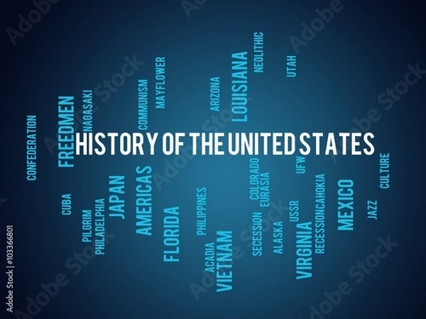 Fototapeta History of the United States