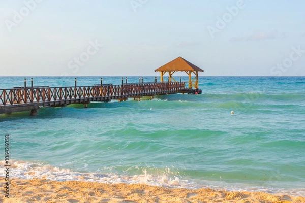 Fototapeta The Beach in Republica Dominicana