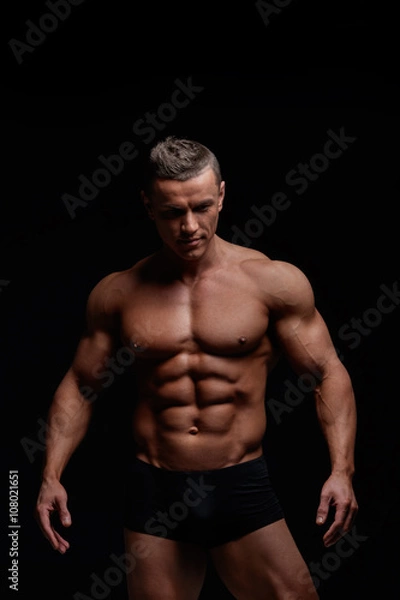 Fototapeta Muscular body