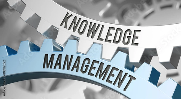 Obraz Cogwheel / Knowledge Management