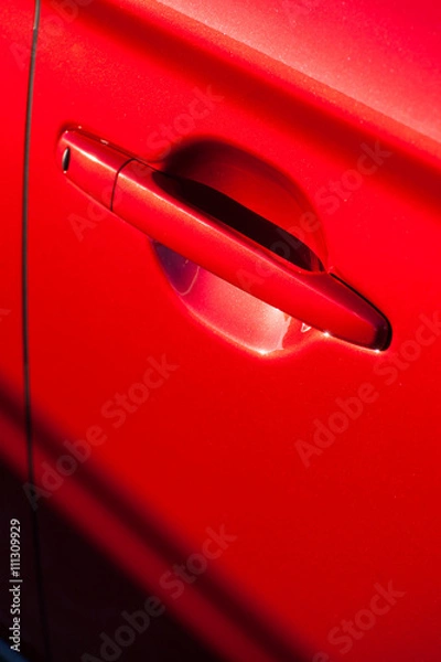 Fototapeta Car door handle