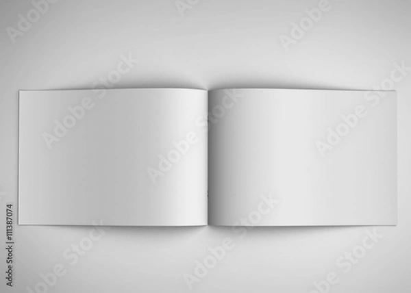 Obraz brochure  isolated on white background