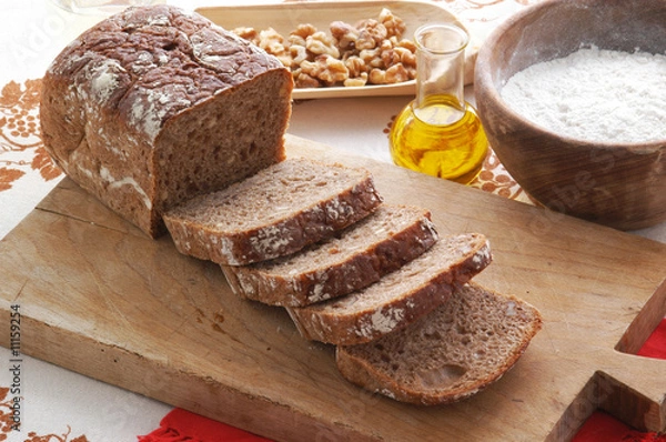 Fototapeta Pane alle noci