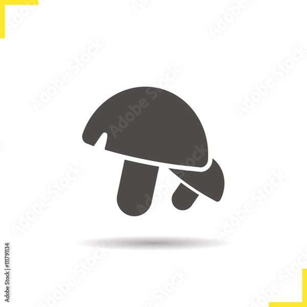 Fototapeta Mushrooms icon