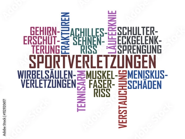 Fototapeta Sportverletzungen