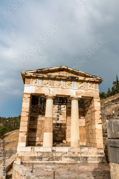 Fototapeta Archaeological Site of Delphi, Greece