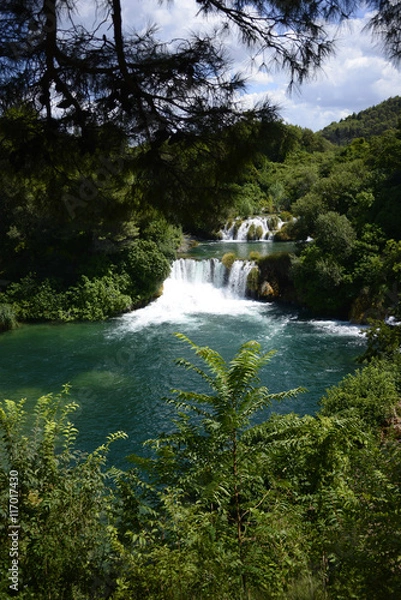 Fototapeta Krka national park, Croatia